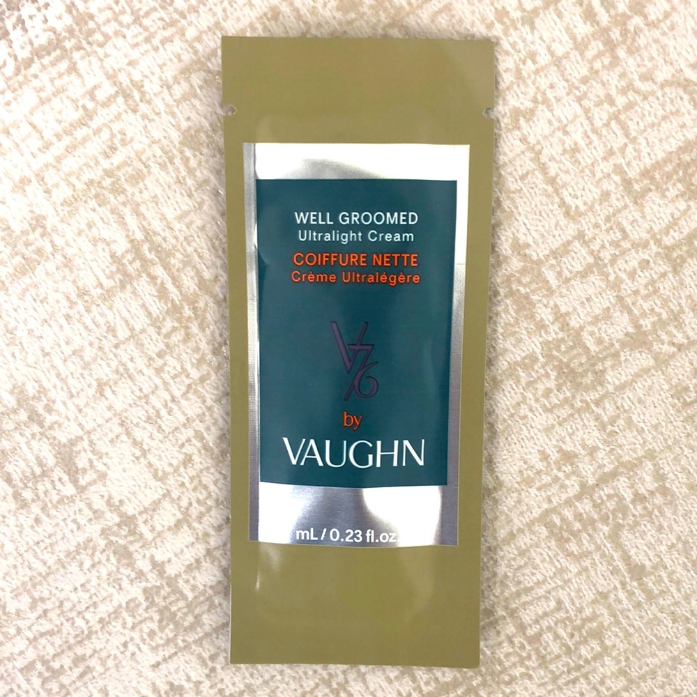 V76 by Vaughn Well Groomed Ultralight Cream Sample Packets for Travel 20 for $55